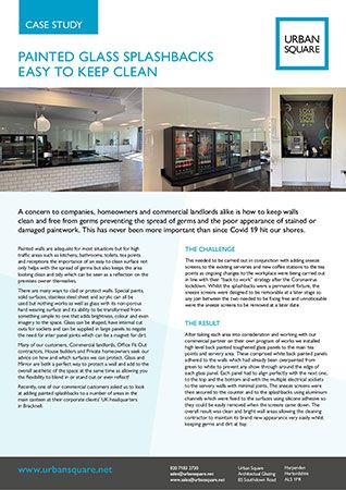Painted Splashbacks Case Study